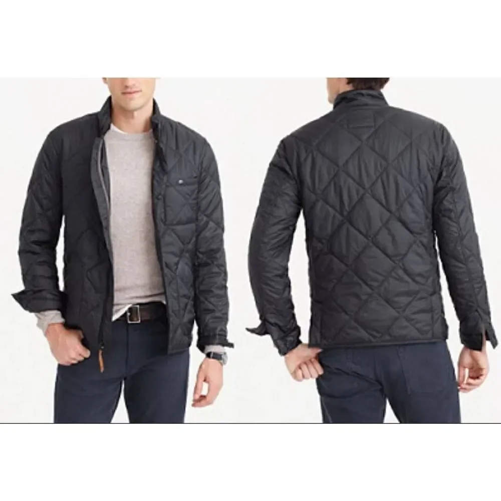 J.Crew Mens Sussex Quilted Jacket M